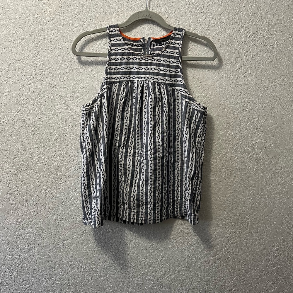 Anthropologie THML embroidered tank top